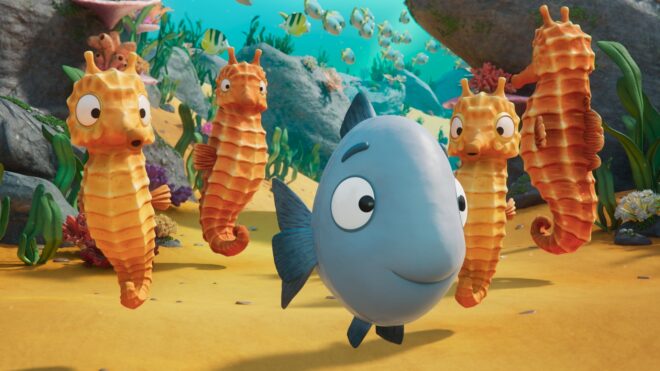 Een kleine vis in een zee van verhalen filmstill 5